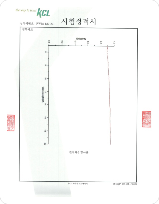 원적외선 방사율