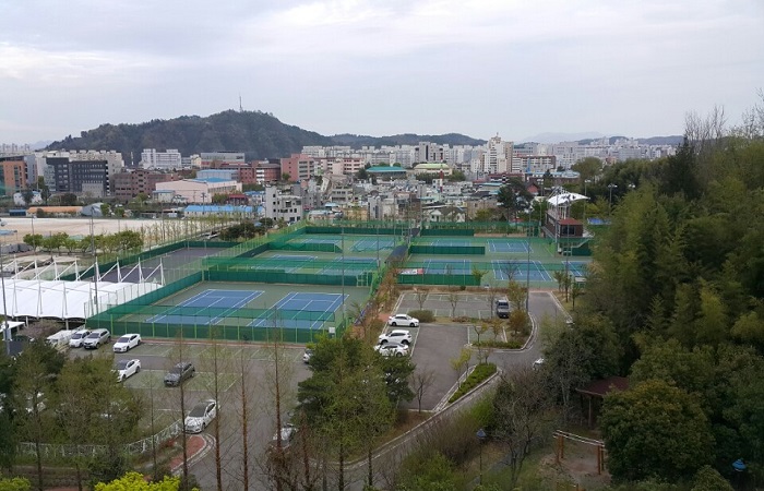 [아크릴] 진주 남가람테니스장 13면